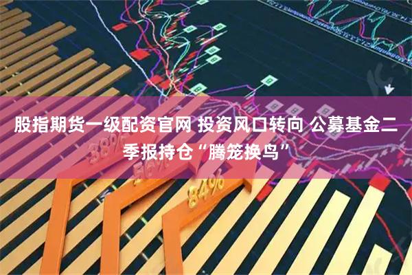 股指期货一级配资官网 投资风口转向 公募基金二季报持仓“腾笼换鸟”